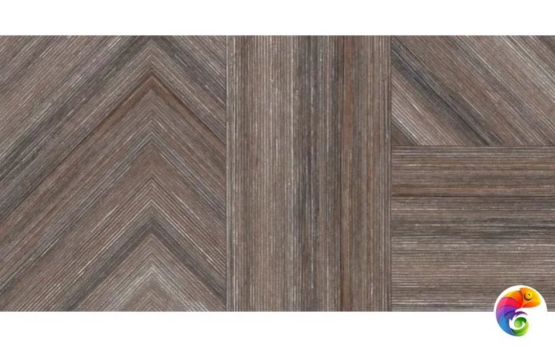 Керамогранит FORKED Wood Choco Carving 60x120