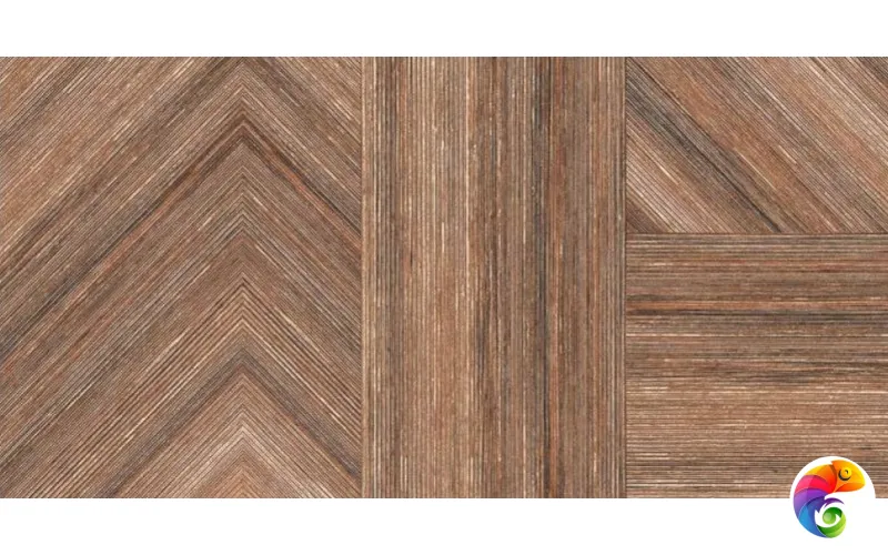 Керамогранит FORKED Wood Wenge Carving 60x120