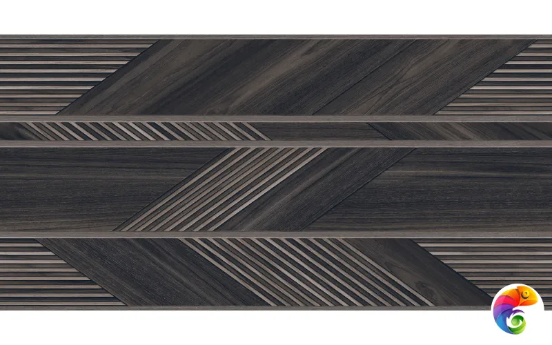 Керамогранит HAZZEL WOOD Black Matt 60x120