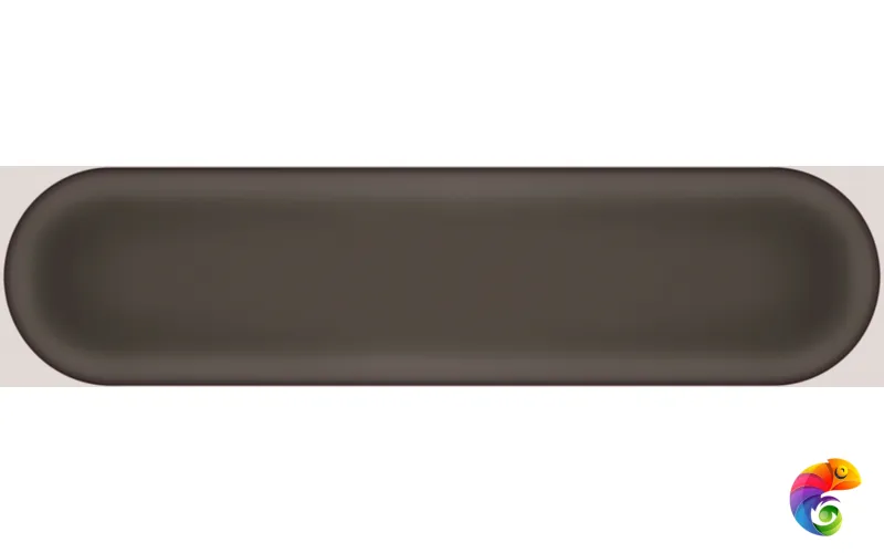 Настенная плитка OVAL Anthracite Brillo 7,5x30