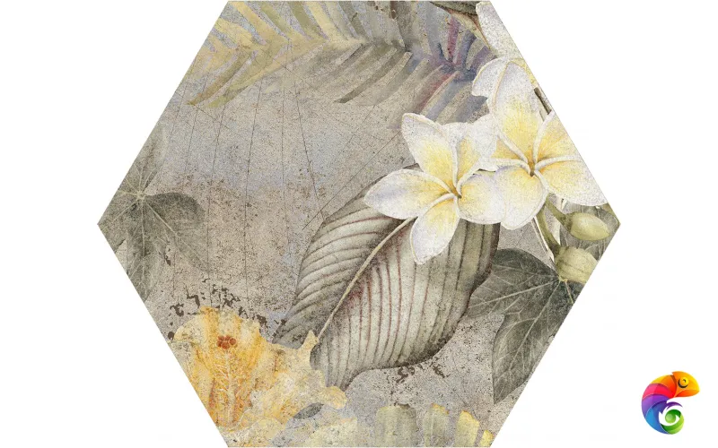 Керамогранит HIBISCUS Oxide Matt Hexa 23,2x26,7