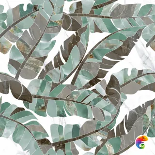 PAOLA BALI Bianco A+B Polished+Carving 60x120