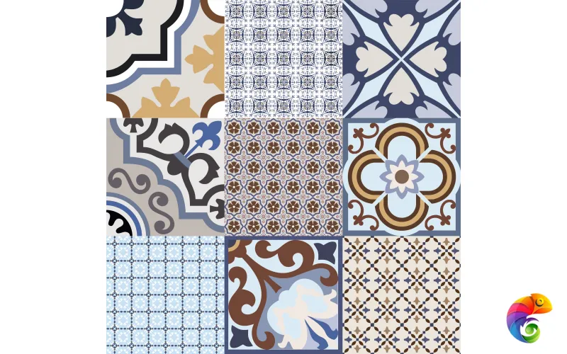 Керамогранит LOGOS Azul Satin 58x58