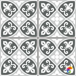 BRISTOL Grey Pre-cut 45x45