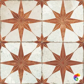 SCINTILLA Paprika Orange Pre-cut 45x45