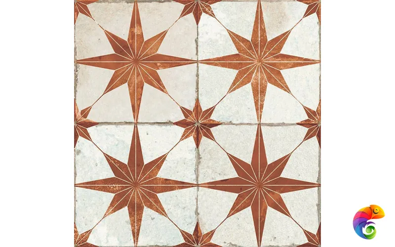 Керамогранит SCINTILLA Paprika Orange Pre-cut 45x45
