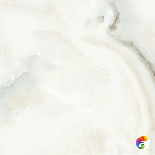 CLOUDY Onyx White Glossy 60x60