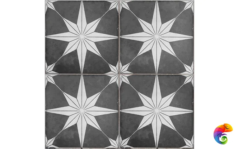 Керамогранит SCINTILLA Night Black Pre-cut 45x45
