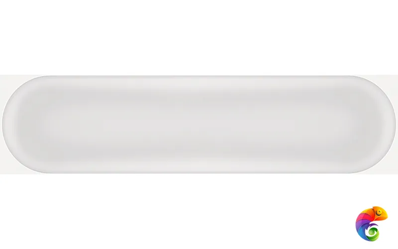 Настенная плитка OVAL White Brillo 7,5x30