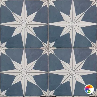 SCINTILLA Midnight Blue Pre-cut 45x45