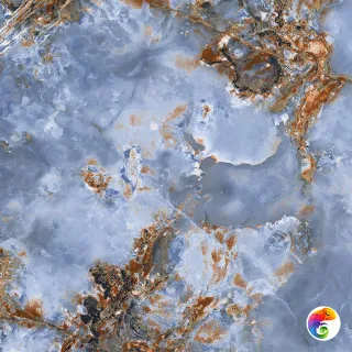 AGYARO Blue High Glossy 60x60
