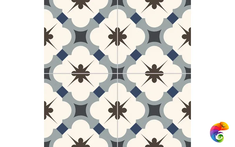Керамогранит GRACE Blue Pre-cut 45x45