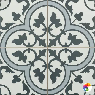 LEDBURY Marina Blue Pre-cut 45x45