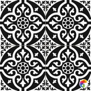 CHESTER Black Pre. 45x45
