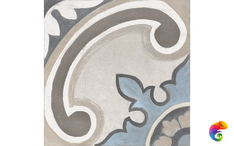 Adobe Gales Decor Ivory Mate 20x20