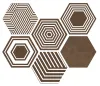 PIER17 Hexa Copper 23,2x26,7