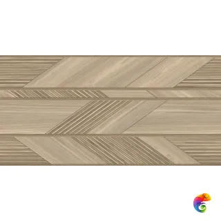 HAZZEL WOOD Green Matt 60x120