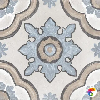 Adobe Basma Decor Ivory Mate 20x20