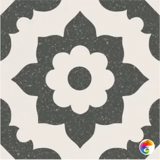 BM SANTONA Black Mate 20x20