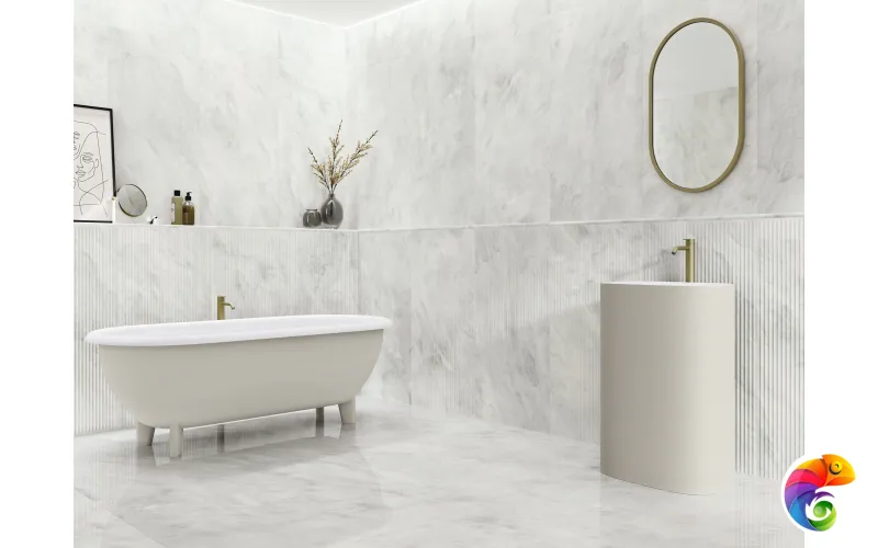 ALEXANDRIA WHITE MATT RECT 60X120 NEW