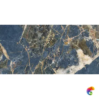 ICARO BLUE MARBLE POL RECT 120X280