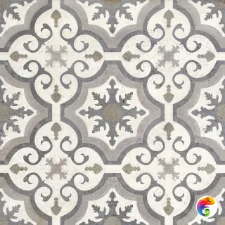 C-OS4A096D Плитка грес глаз. Orsino_Cers Сер. 29,8*29,8 _узоры 1 \50,88