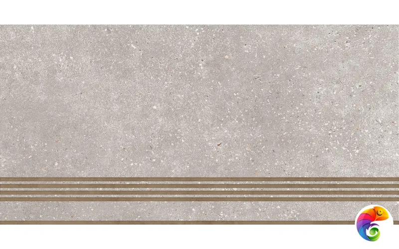 ST183VG Ступень кер. Coral Rock_GT Сер. 30x60 _ 1\6