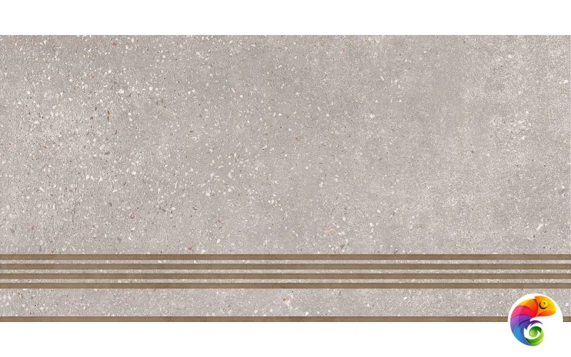 ST183VG Ступень кер. Coral Rock_GT Сер. 30x60 _ 1\6