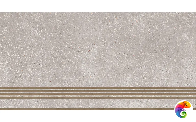 ST183VG Ступень кер. Coral Rock_GT Сер. 30x60 _ 1\6