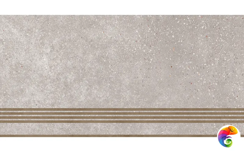 ST183VG Ступень кер. Coral Rock_GT Сер. 30x60 _ 1\6