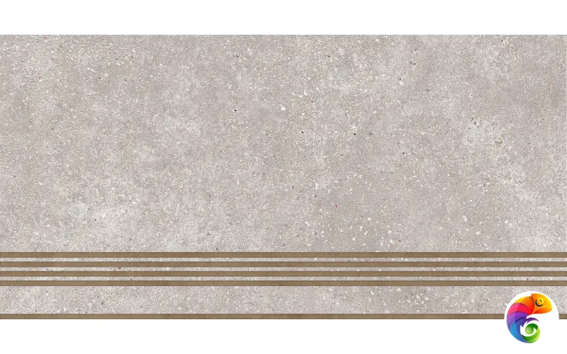 ST183VG Ступень кер. Coral Rock_GT Сер. 30x60 _ 1\6