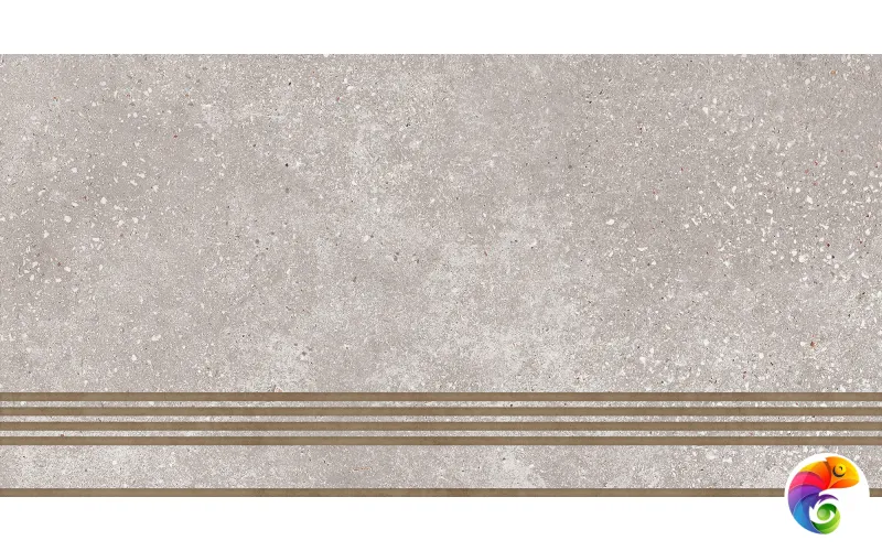 ST183VG Ступень кер. Coral Rock_GT Сер. 30x60 _ 1\6