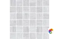 A-WS6O526\J Декор кер. Woodhouse_Cers Светл. сер. 30*30 _мозаика 1 \10
