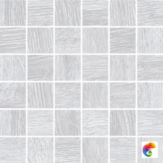 A-WS6O526\J Декор кер. Woodhouse_Cers Светл. сер. 30*30 _мозаика 1 \10