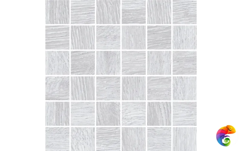 A-WS6O526\J Декор кер. Woodhouse_Cers Светл. сер. 30*30 _мозаика 1 \10