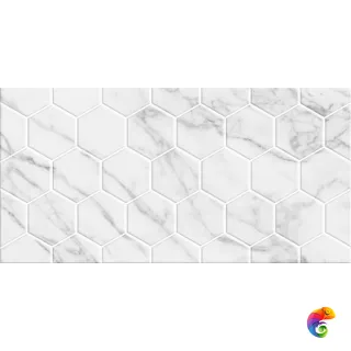 BL-MAR/600/300/Б/Г Плитка облиц. MARBLE BL Бел. 60*30 _гексо_ 1 \58,32