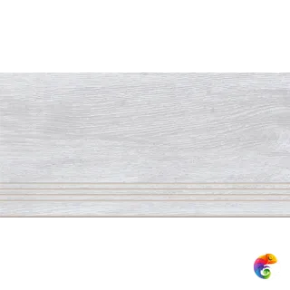 A-WS4O526\J Плитка грес ступень Woodhouse_Cers Светл. сер. 59,8*29,7 _ 1 \6