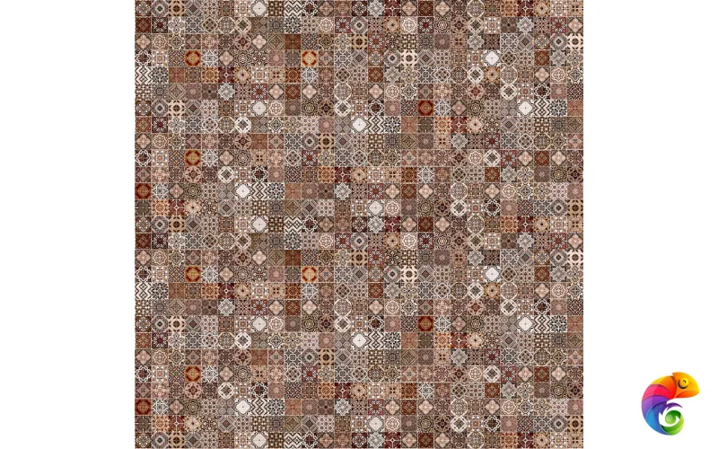 16107 Плитка грес глаз. Hammam_Cers Коричневый 42*42 _ 1 \75,84