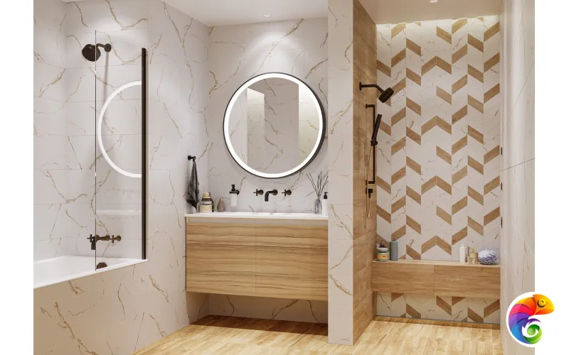 GT128VG Плитка облиц. Marmaris GT Бел. 50*25 геометрия_ 1 \74,25