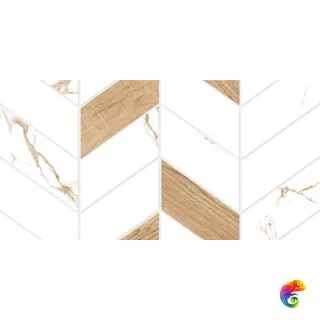 GT128VG Плитка облиц. Marmaris GT Бел. 50*25 геометрия_ 1 \74,25