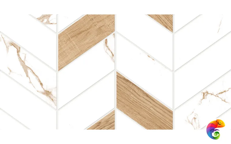 GT128VG Плитка облиц. Marmaris GT Бел. 50*25 геометрия_ 1 \74,25