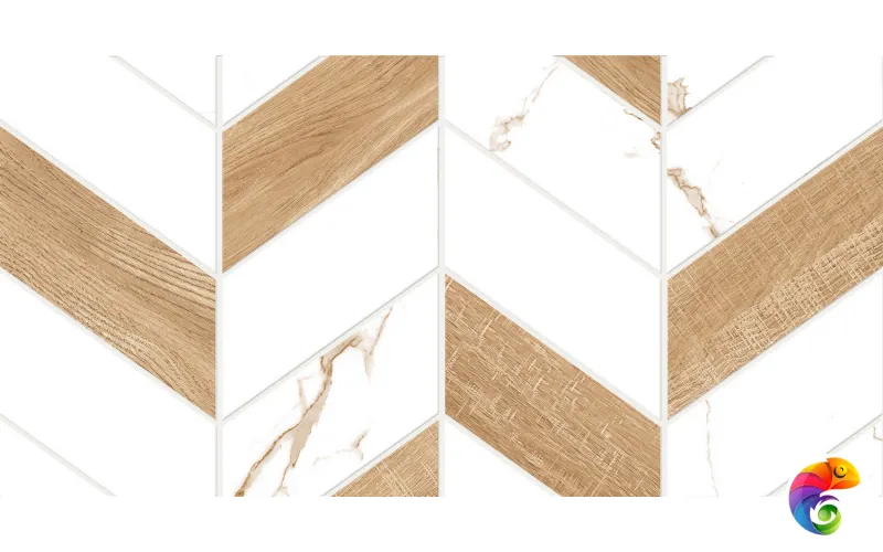 GT128VG Плитка облиц. Marmaris GT Бел. 50*25 геометрия_ 1 \74,25