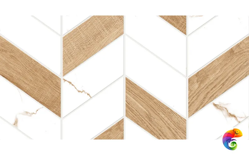 GT128VG Плитка облиц. Marmaris GT Бел. 50*25 геометрия_ 1 \74,25