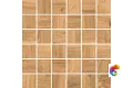 A-WS6O116\J Декор кер. Woodhouse_Cers Коричневый 30*30 _мозаика 1 \10