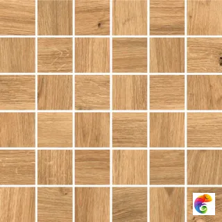 A-WS6O116\J Декор кер. Woodhouse_Cers Коричневый 30*30 _мозаика 1 \10