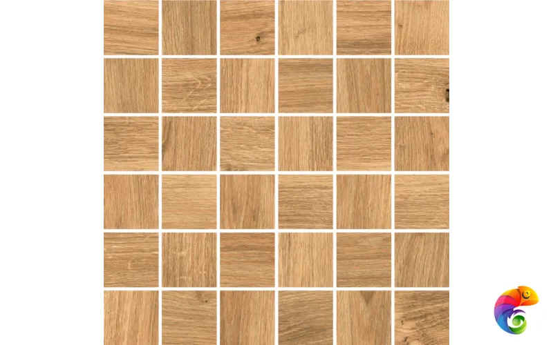 A-WS6O116\J Декор кер. Woodhouse_Cers Коричневый 30*30 _мозаика 1 \10