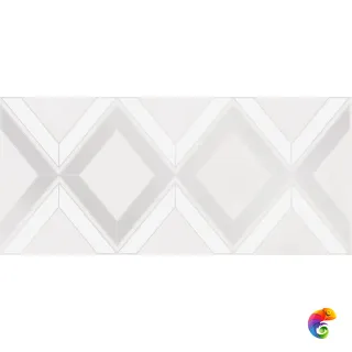 15915 Декор кер. Alrami_Cers Серый 44*20 _ромбы 1 \7