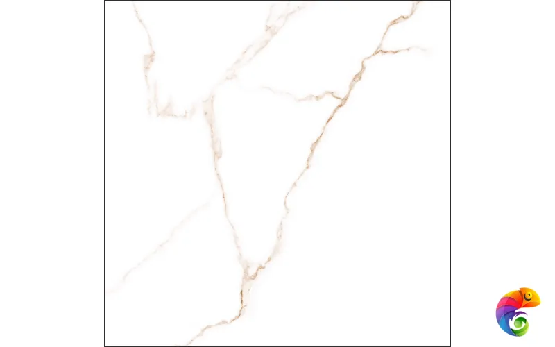GT60601903MR Плитка грес глаз. Majestic Luxe_GT Белый 60*60 _ 1 \43,2