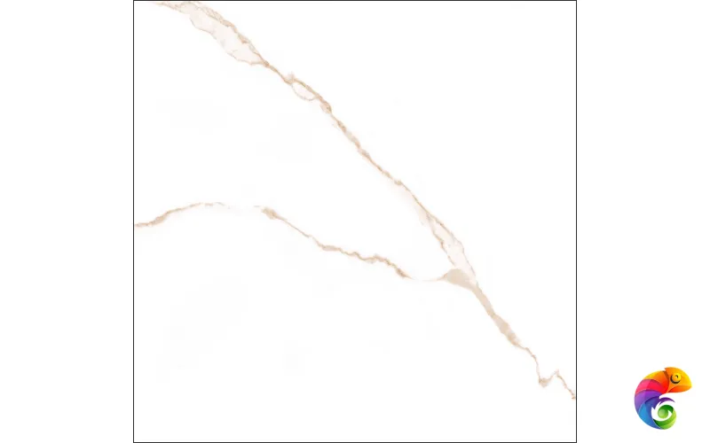 GT60601903MR Плитка грес глаз. Majestic Luxe_GT Белый 60*60 _ 1 \43,2