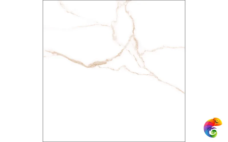 GT60601903MR Плитка грес глаз. Majestic Luxe_GT Белый 60*60 _ 1 \43,2